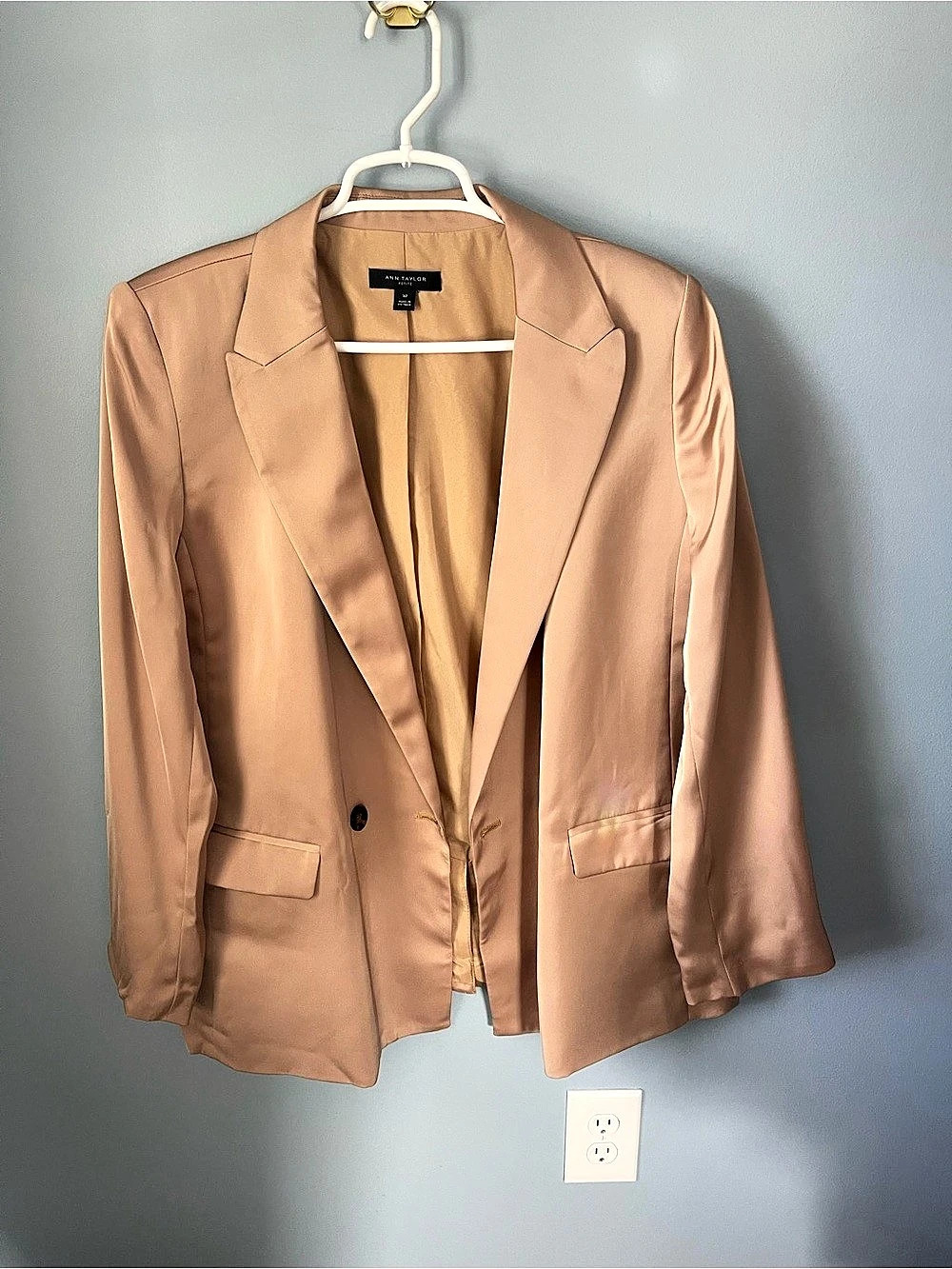 Ann Taylor Women's Blazer Polyester Size 16P good condition